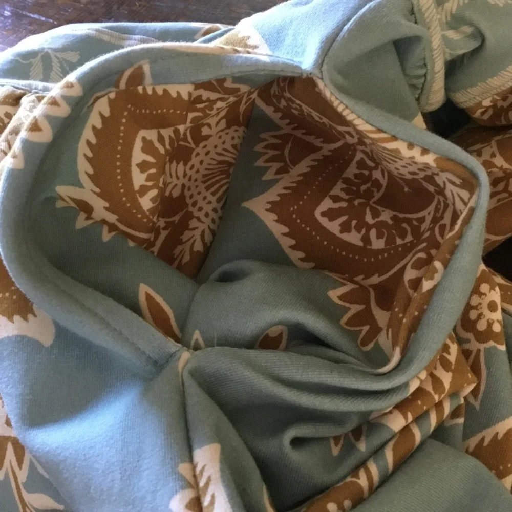 Spartina 449 Diane Jersey Knit Mini Dress Calm Waters Medallion - Picture 13 of 15